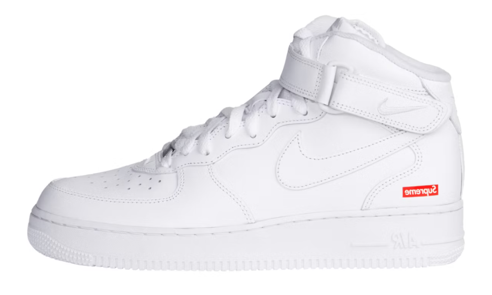 Nike Air Force Mid Supreme White - Main Image
