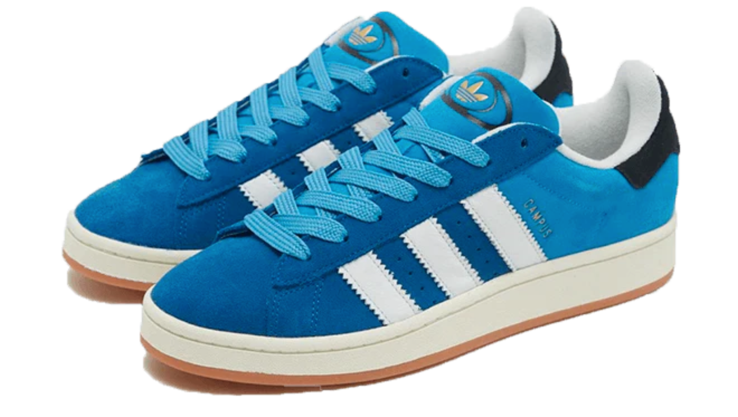 Adidas campus blu outlet oro