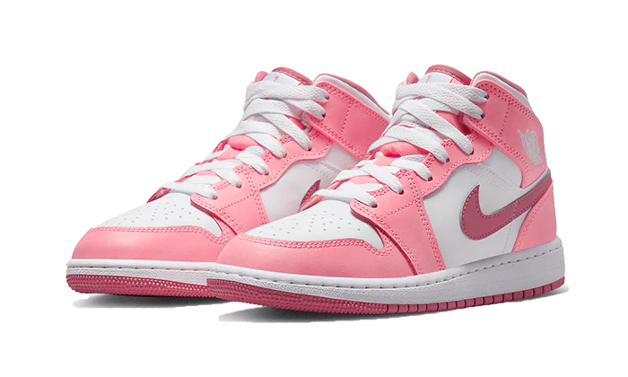 Air jordan 1 mid rosa sales