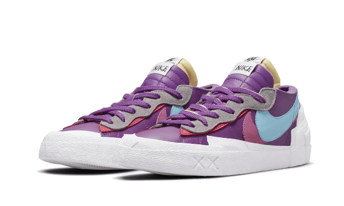 Nike Blazer Low Sacai Kaws Purple Dusk Nuove e Autentiche al 100