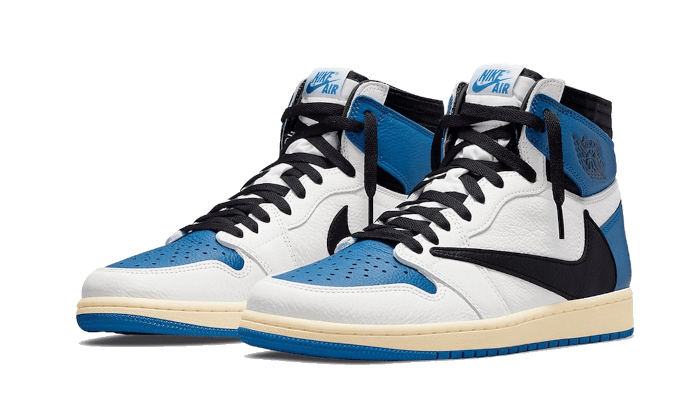 Air Jordan 1 Retro High OG SP Travis Scott Fragment Military Blue