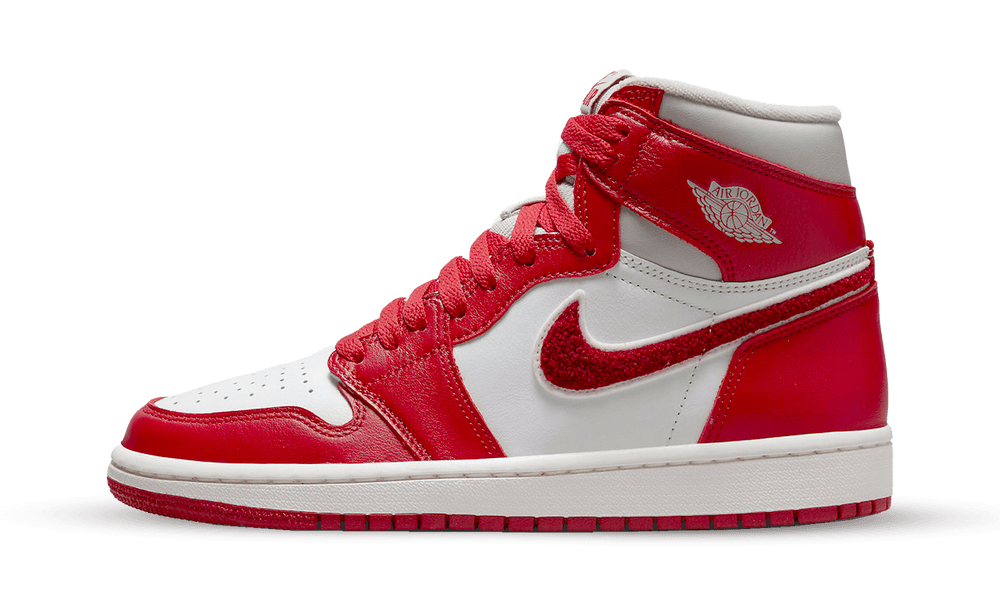 Nike jordan 1 rosse bianche online