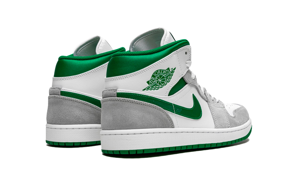 Air Jordan 1 Mid Grey Green Nuove e Autentiche al 100 Mr.Reseller