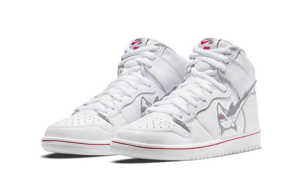 Nike SB Dunk High Oski Great White Nuove e Autentiche al 100 Mr.Reseller