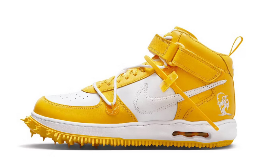 Nike Air Force 1 Mid SP Off White Varsity Maize Mr.Reseller