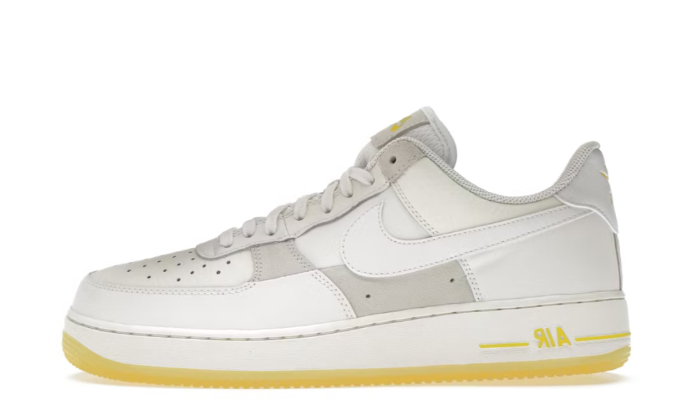 Nike Air Force 1 Low '07 UV Reactive Patchwork White Multicolor Yellow