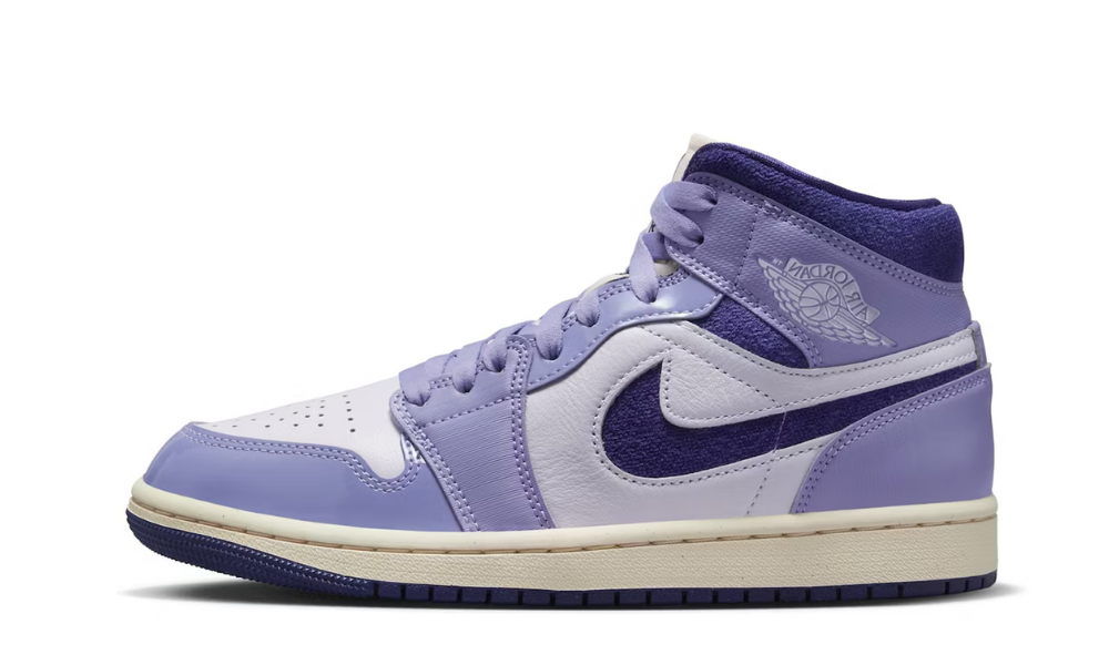 Air Jordan 1 Mid SE Chenille Sky J Light Purple