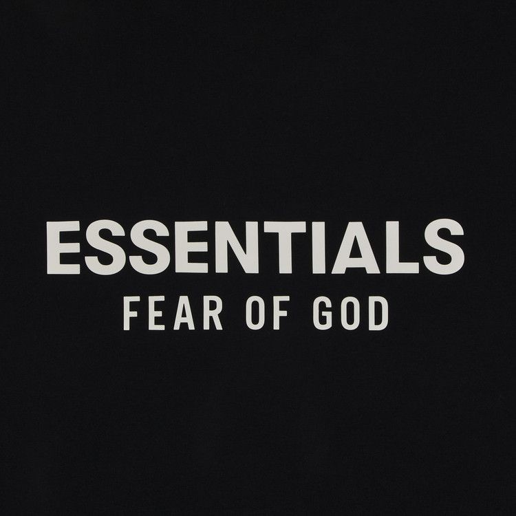 Fear of God Essentials Classic Short Sleeve Tee Jet Black - 125AS254190F