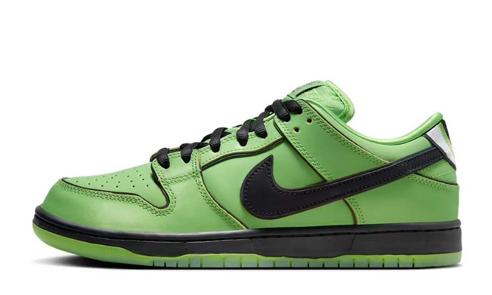Nike SB Dunk Low The Powerpuff Girls Buttercup