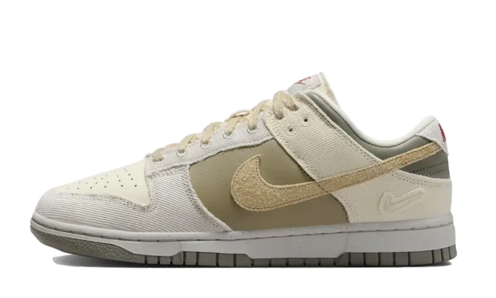 Scarpe da ginnastica verdi collezione dunk low