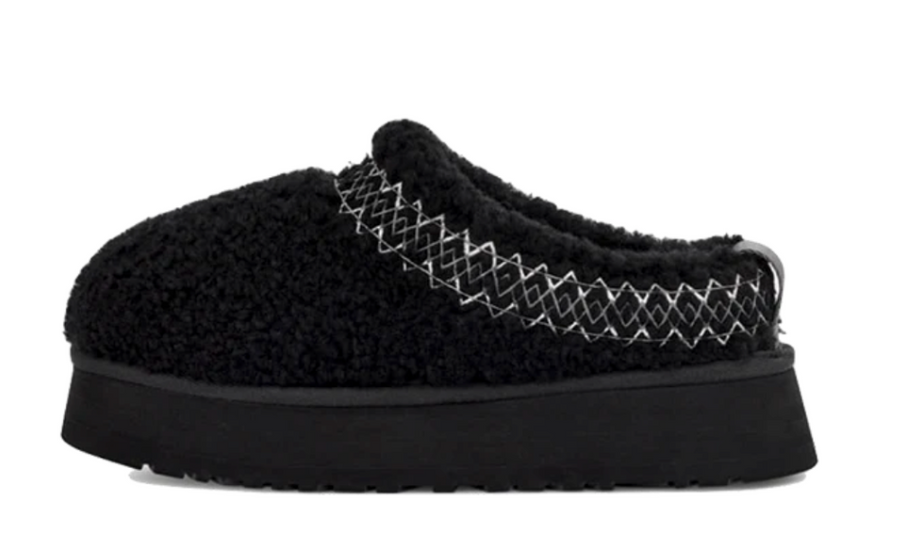 UGG Tazz Slipper Heritage Braid Black