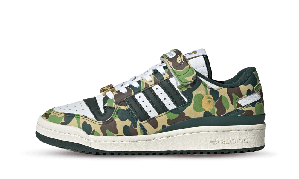 Adidas Forum Low 84 x BAPE Green Camo - 30th Anniversary