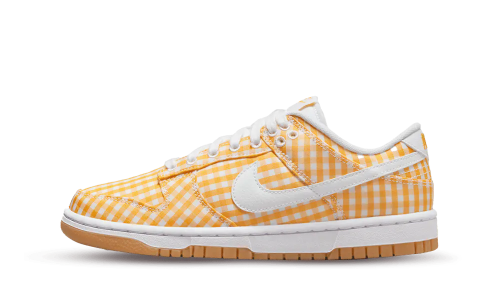 Nike Dunk Low Yellow Gingham