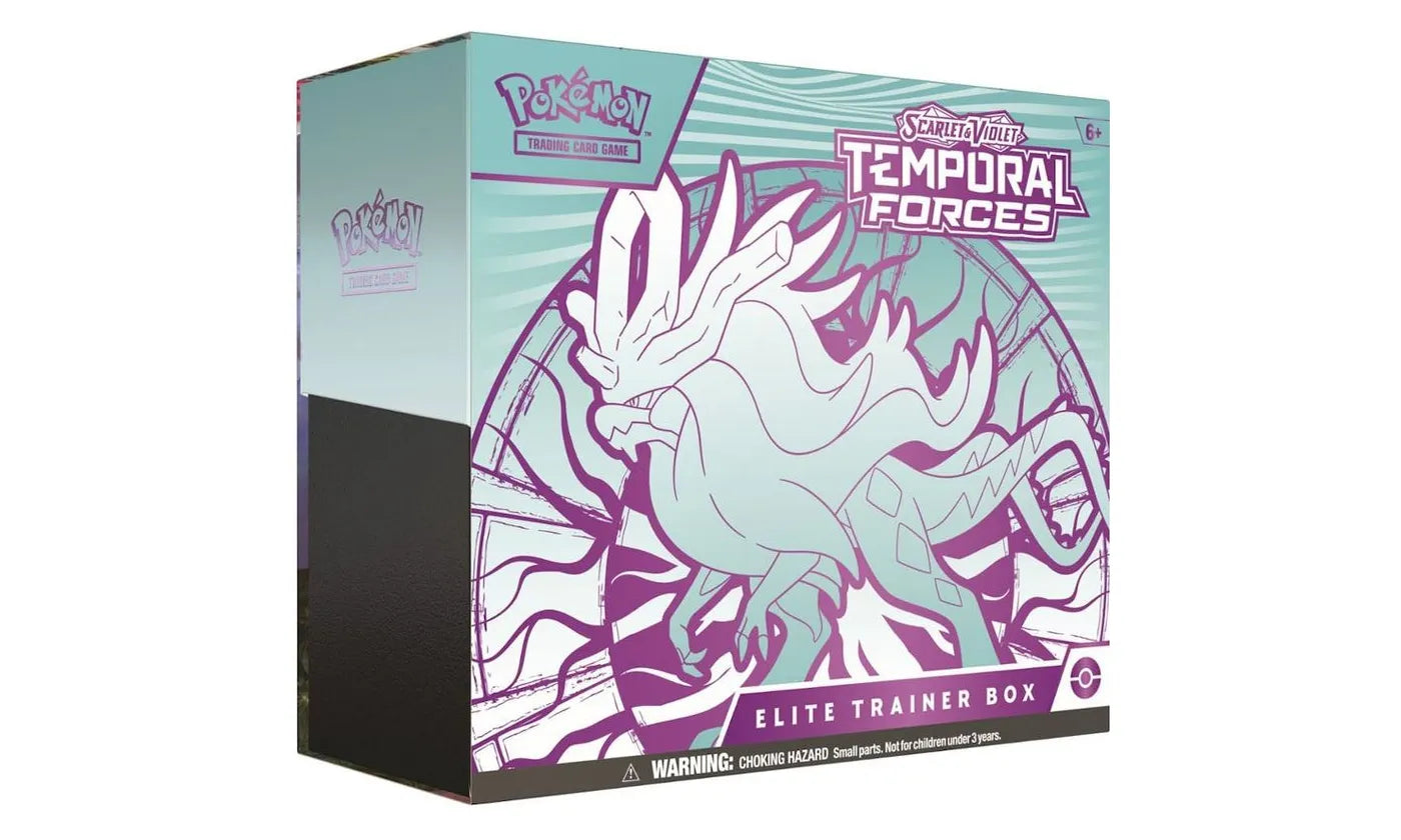 Pokémon 2024 - Scarlet & Violet Temporal Forces (Walking Wake) Elite Trainer Box - POKE-2PS&VT-MULTI