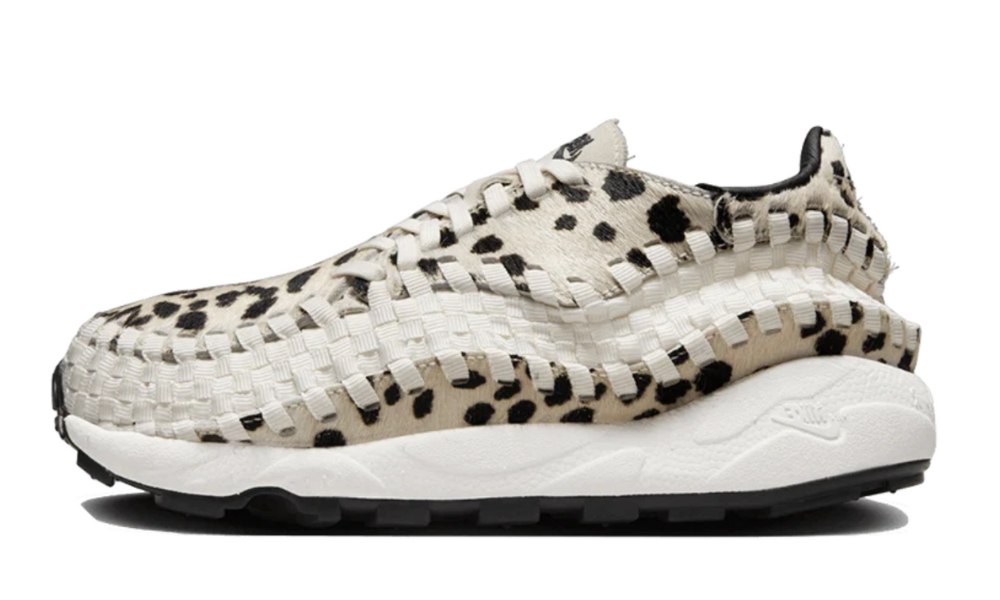 Nike Air Footscape Woven PRM White Cow Print