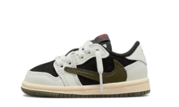 Air Jordan 1 Retro Low OG SP x Travis Scott Olive (bebè)