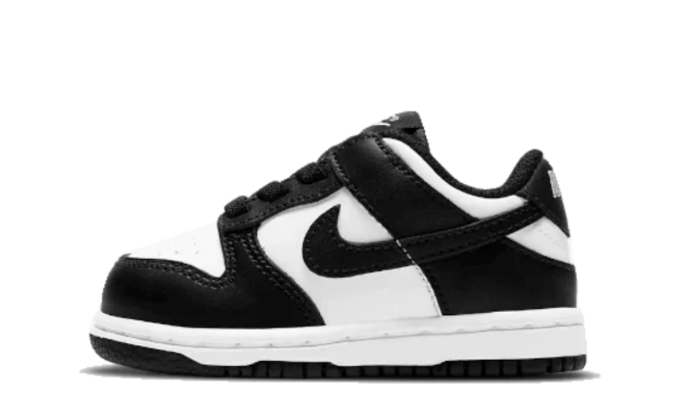 Dunk Low Retro White Black (bebè)