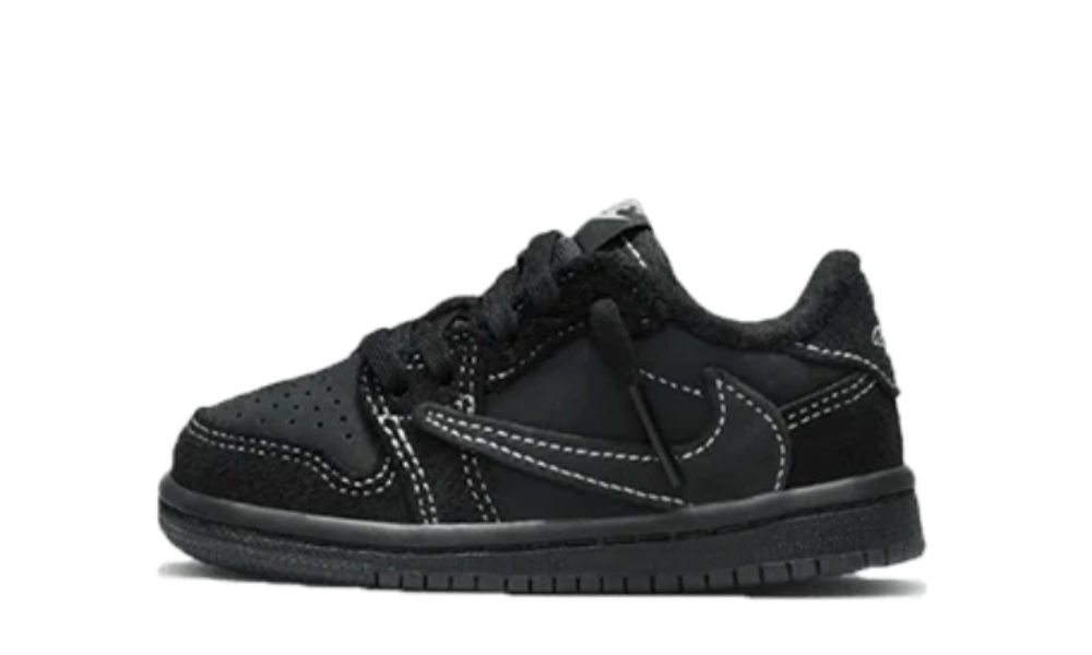 Air Jordan 1 Retro Low OG SP Travis Scott Black Phantom (bebè)