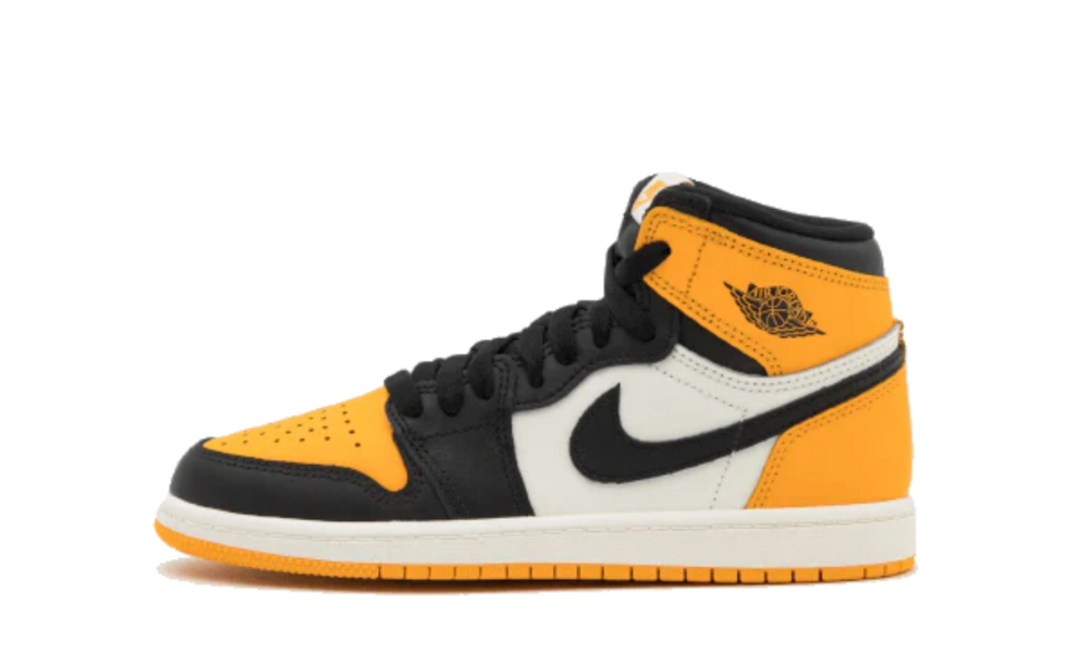 Air Jordan 1 Retro High Og Yellow Toe (bambino)