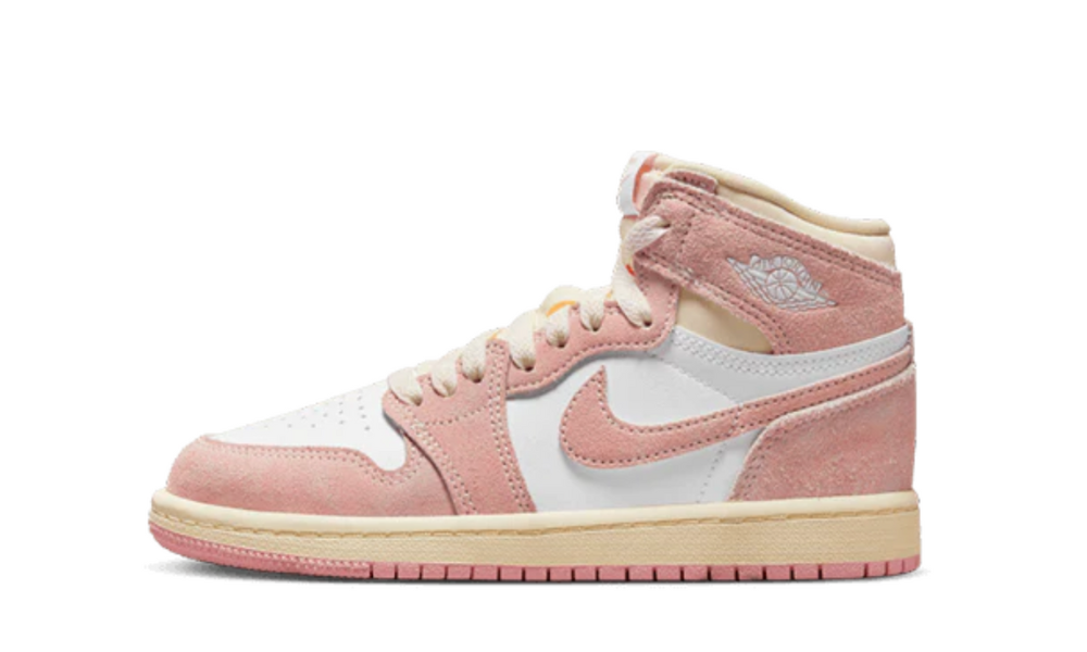 Air Jordan 1 High OG Washed Pink (bambino)