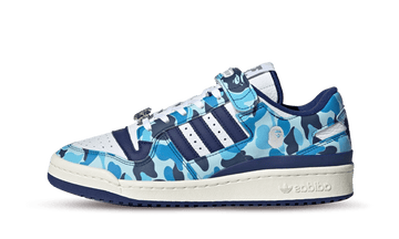 Adidas Forum Low 84 x BAPE Blue Camo - 30th Anniversary