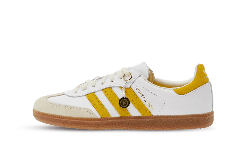 Adidas Samba x Sporty & Rich White Bold Gold