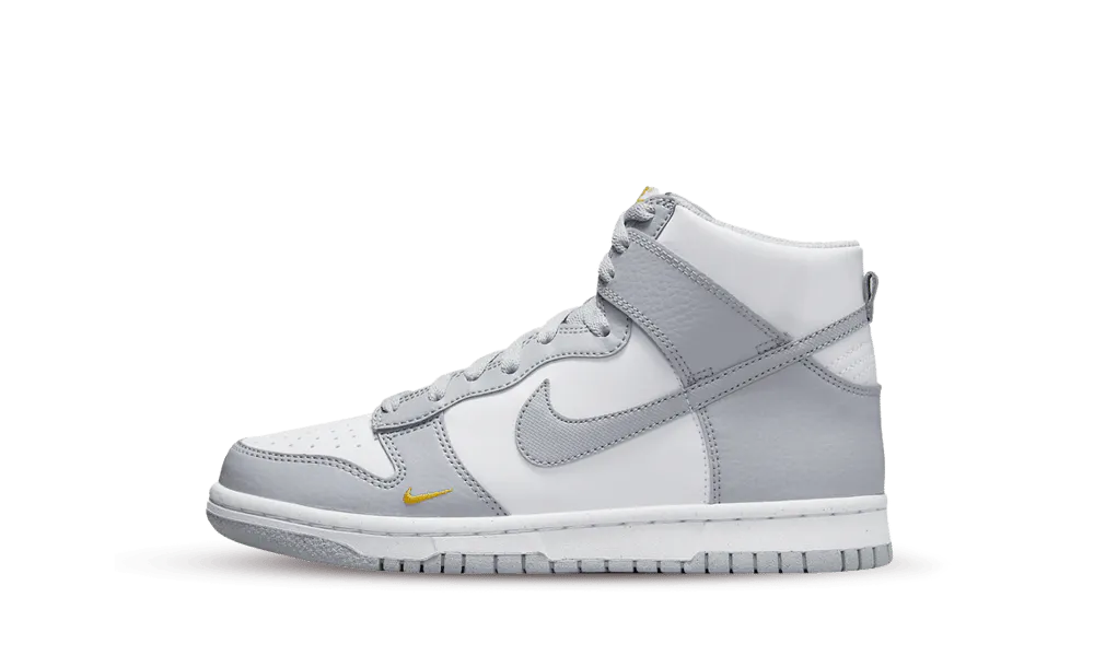 Nike Dunk High Next Nature Wolf Grey Marigold