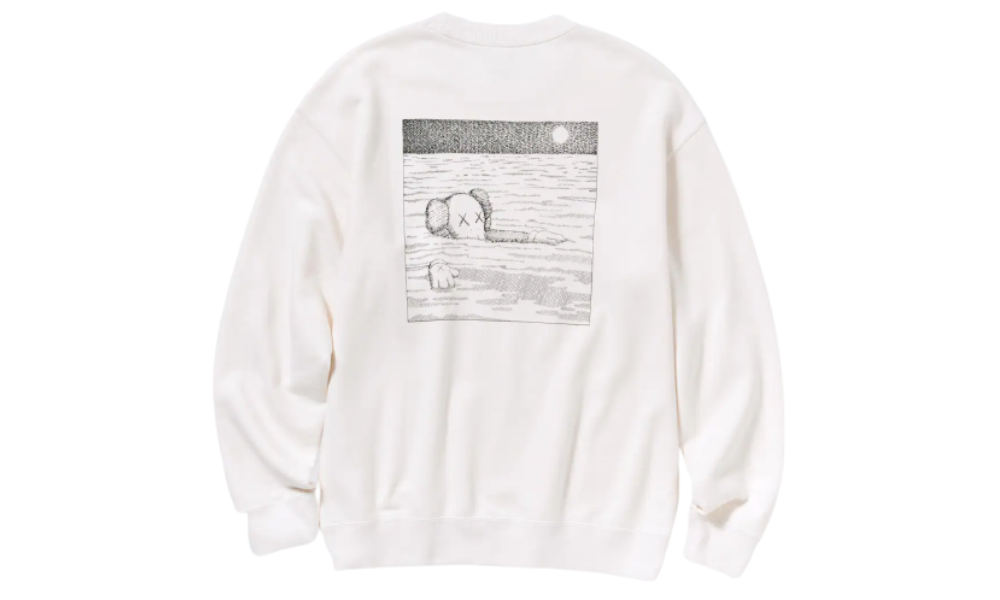 KAWS x Uniqlo Long sleeve Sweatshirt White