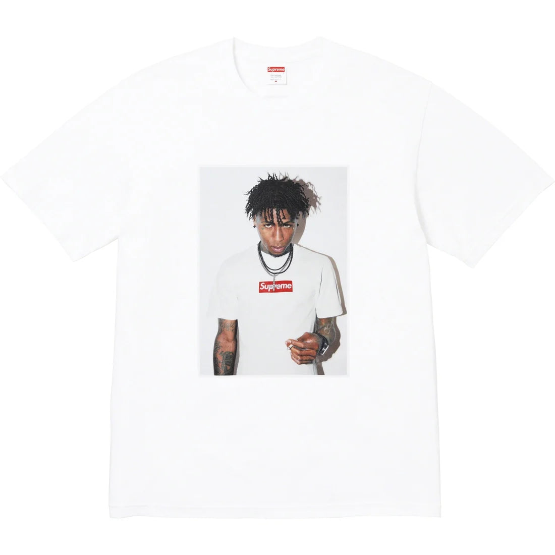 Supreme NBA Youngboy T-Shirt White