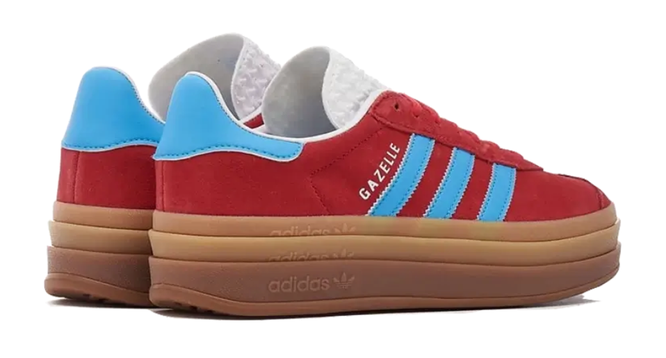 Scarpe da ginnastica rosse collezione adidas gazelle