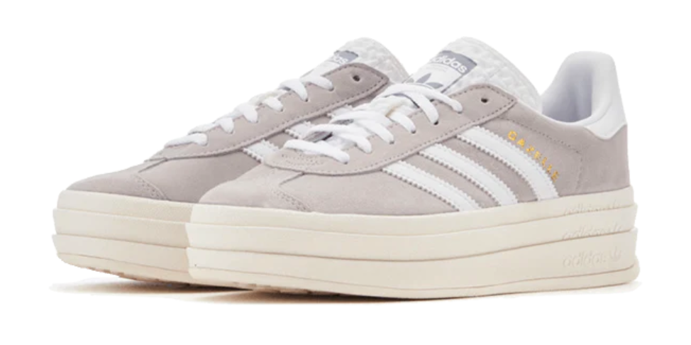Scarpe da ginnastica beige collezione adidas gazelle