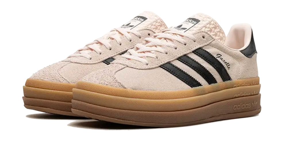 Scarpe da ginnastica beige collezione adidas gazelle