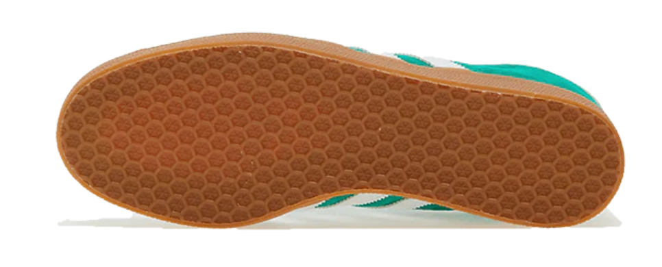 Scarpe da ginnastica verdi collezione adidas gazelle