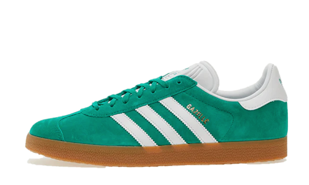 Scarpe da ginnastica verdi collezione adidas gazelle