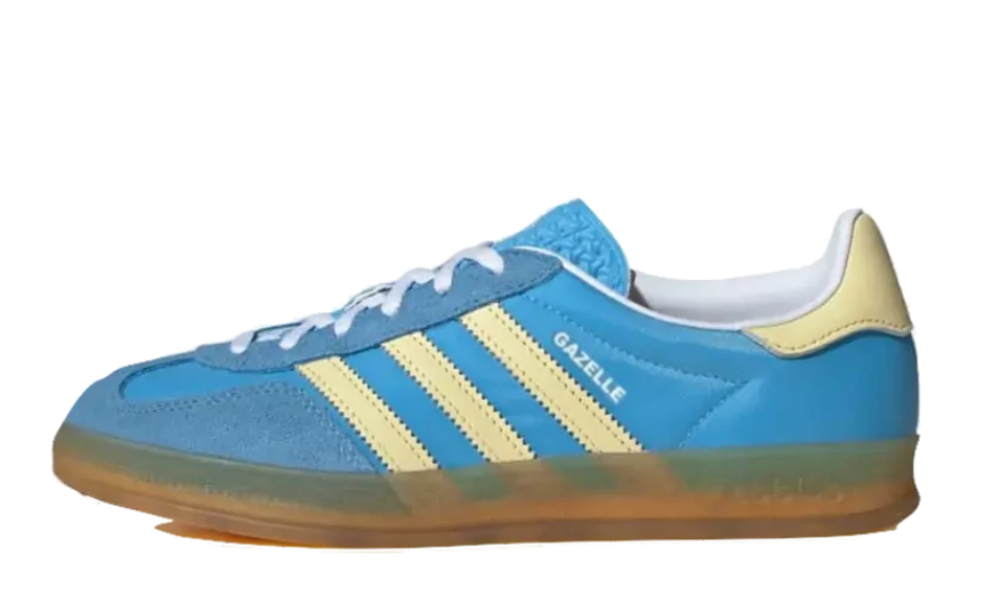Scarpe da ginnastica celesti collezione adidas gazelle