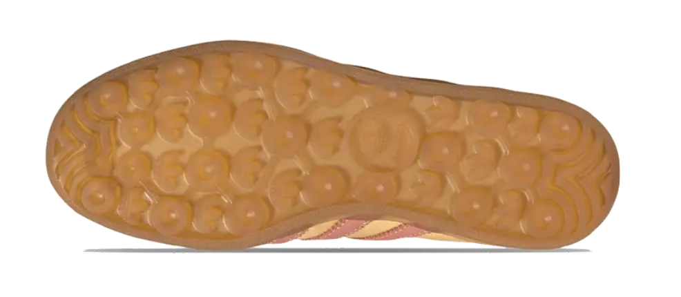 Scarpe da ginnastica ocra collezione adidas gazelle