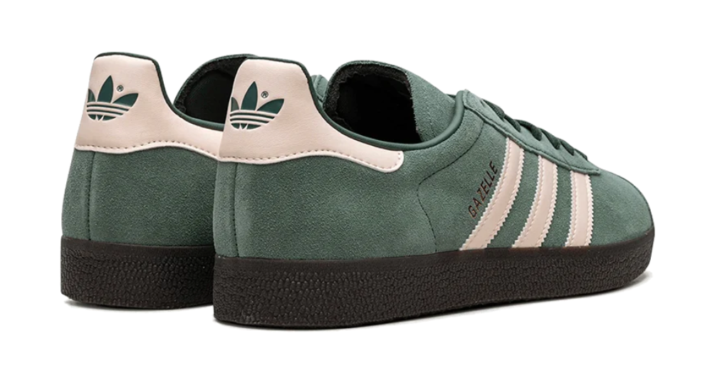 Scarpe da ginnastica verdi collezione adidas gazelle