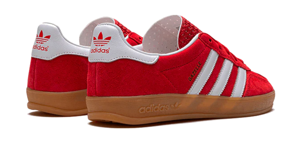 Scarpe da ginnastica rosse collezione adidas gazelle