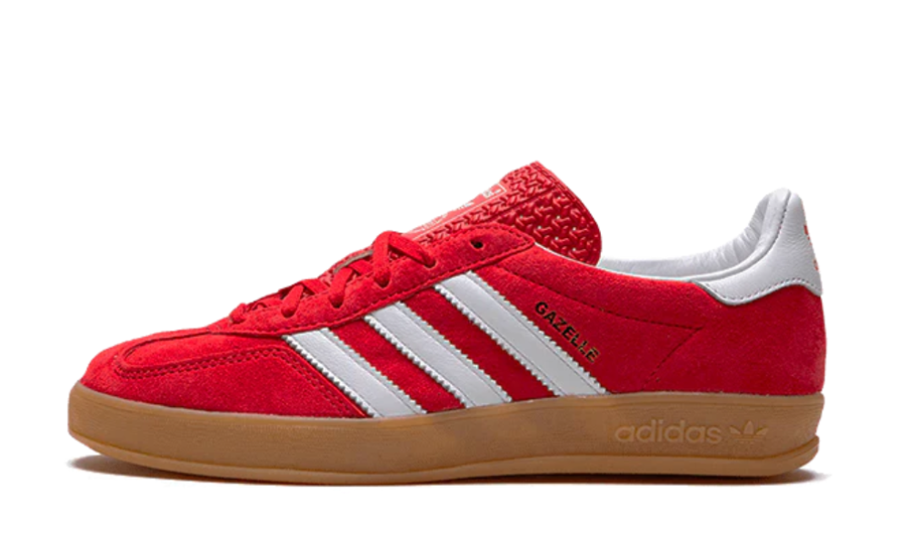 Scarpe da ginnastica rosse collezione adidas gazelle