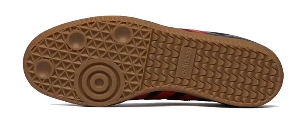 Scarpe da ginnastica nere e rosse collezione adidas