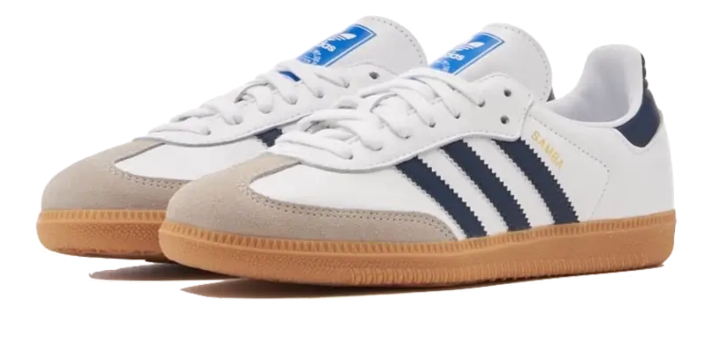 Scarpe da ginnastica bianche e nere collezione adidas