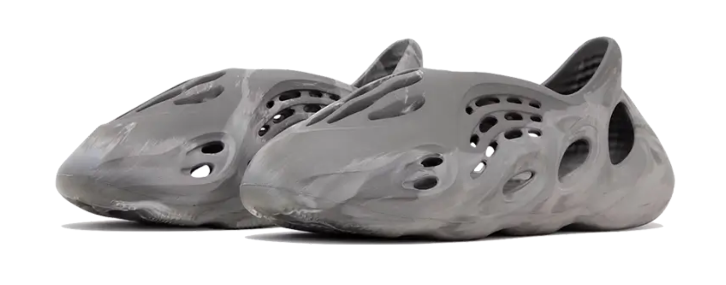 Scarpe da ginnastica grigie collezione yeezy