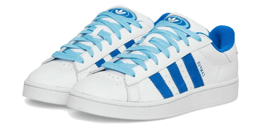 Adidas blu e bianche sales