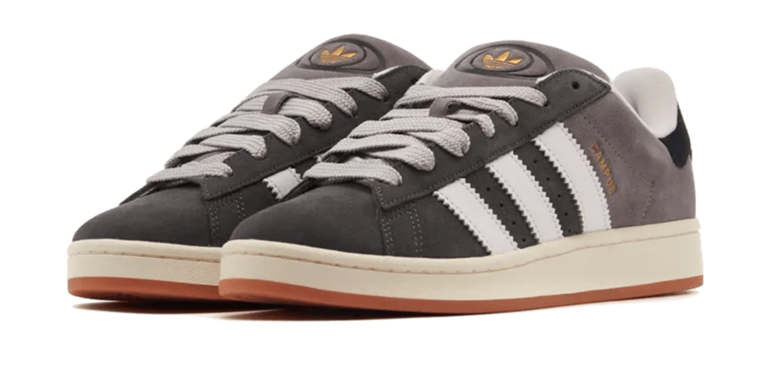 Scarpe da ginnastica grigie collezione adidas campus