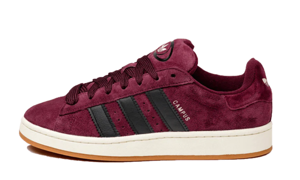 Scarpe da ginnastica bordeaux collezione adidas campus