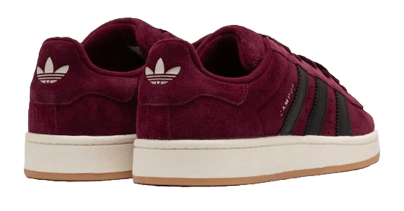 Scarpe da ginnastica bordeaux collezione adidas campus