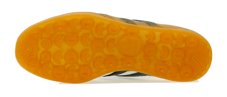 scarpe da ginnastica bianche verdi e nere collezione adidas gazelle