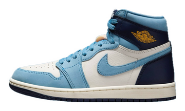 Scarpe da ginnastica celesti collezione Air Jordan 1 high