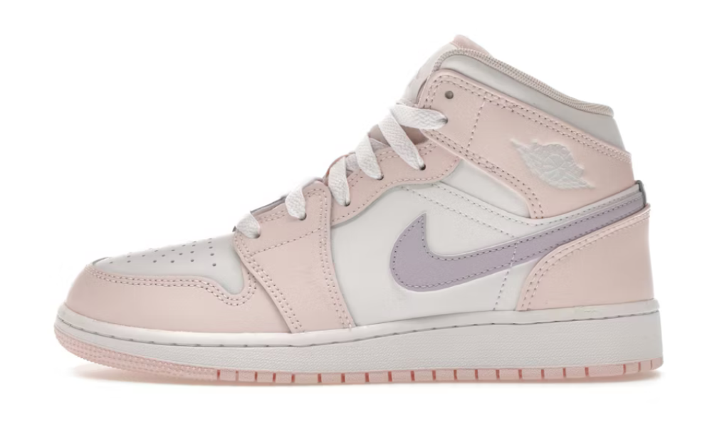 Scarpe da ginnastica rosa collezione jordan 1 mid