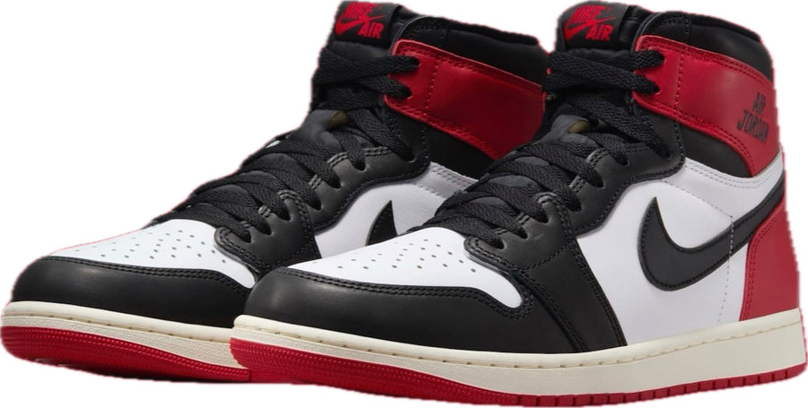 Scarpe da ginnastica nere e rosse collezione Air Jordan 1 high